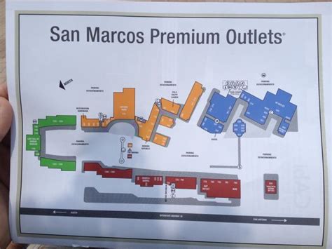 san marcos premium outlets map